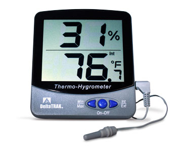 Thermomètre / Hygromètre digital int./ext. - 4 canaux int./ext